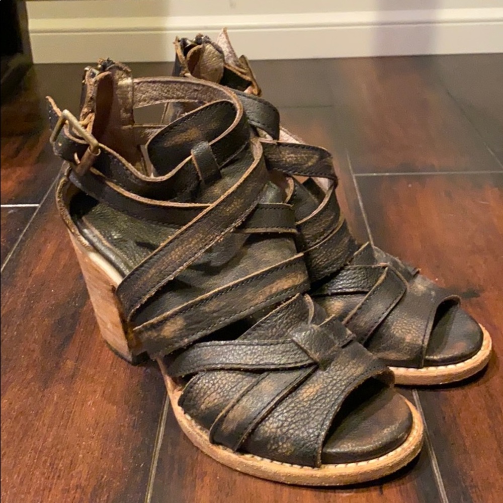 Freebird Leather Heel “Claw”